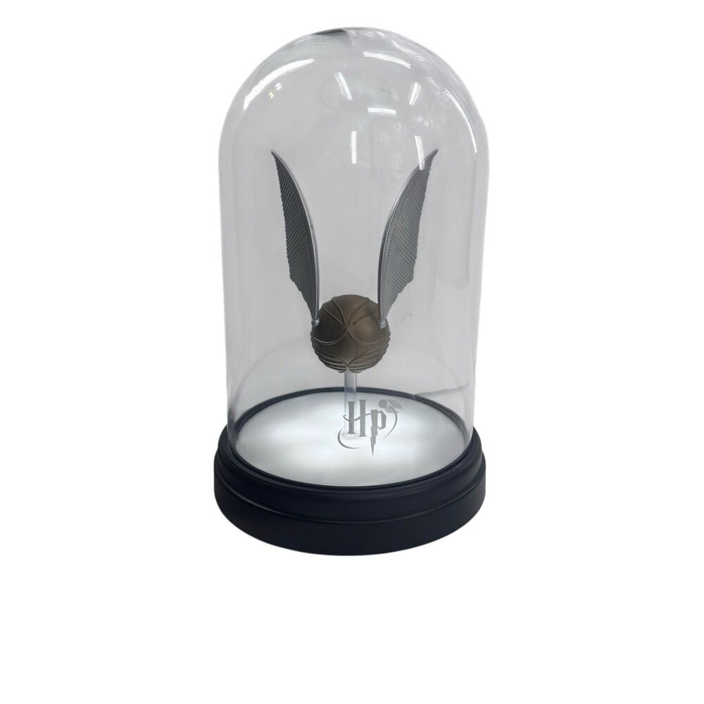 Harry Potter Bell Jar Light Golden Snitch Touch Lamp USB Power Wizarding World